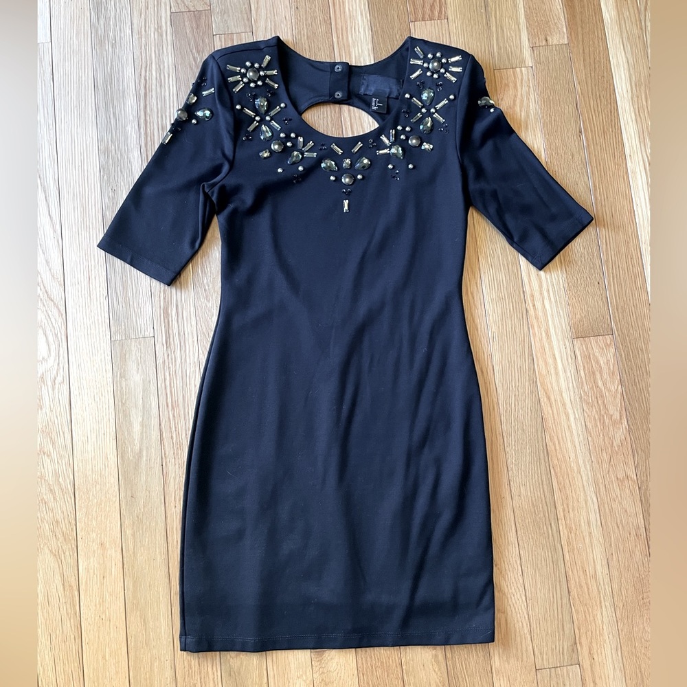 H&M Sequined Mini Dress
